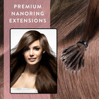 Premium Nanoring Extensions Echthaar - Hair2Heart