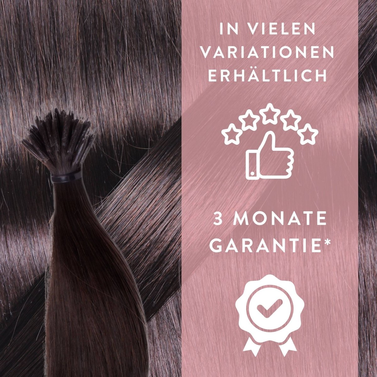 Premium Nanoring Extensions Echthaar - Hair2Heart