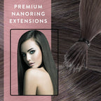 Premium Nanoring Extensions Echthaar - Hair2Heart