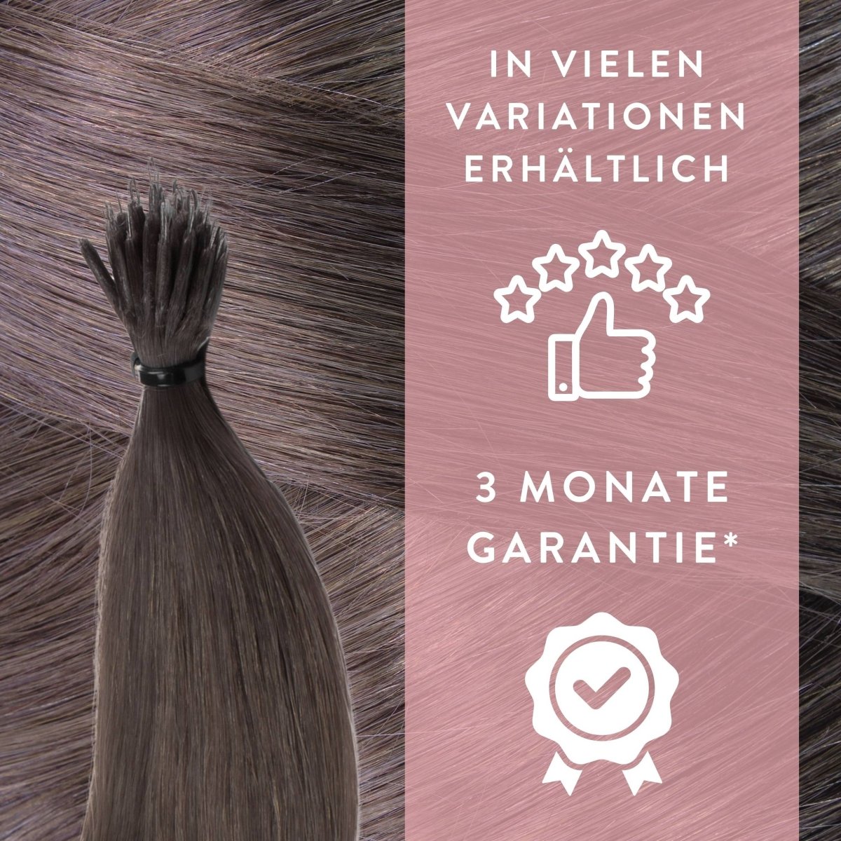 Premium Nanoring Extensions Echthaar - Hair2Heart