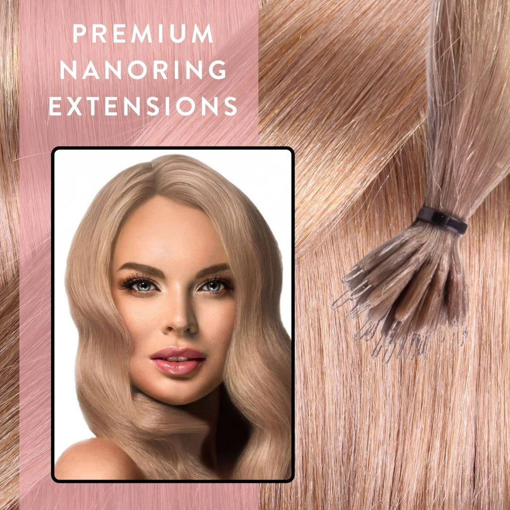 Premium Nanoring Extensions Echthaar - Hair2Heart