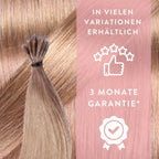 Premium Nanoring Extensions Echthaar - Hair2Heart
