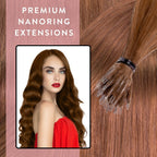 Premium Nanoring Extensions Echthaar - Hair2Heart
