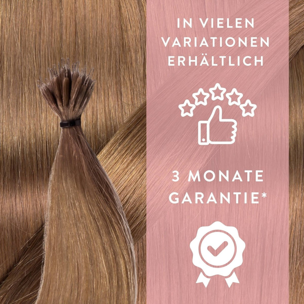 Premium Nanoring Extensions Echthaar - Hair2Heart