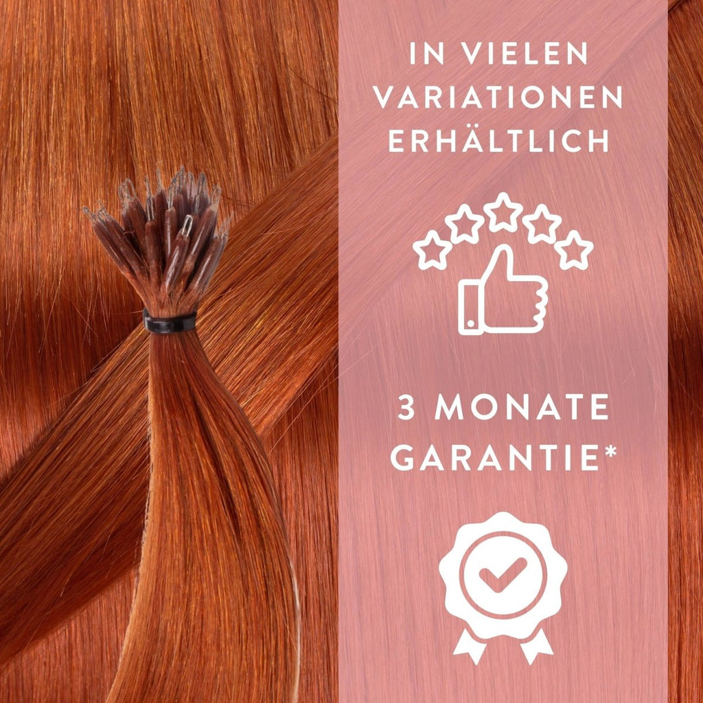 Premium Nanoring Extensions Echthaar - Hair2Heart