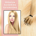 Premium Nanoring Extensions Echthaar - Hair2Heart