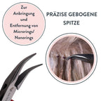 Zange für Microrings für Echthaar Extensions - Hair2Heart