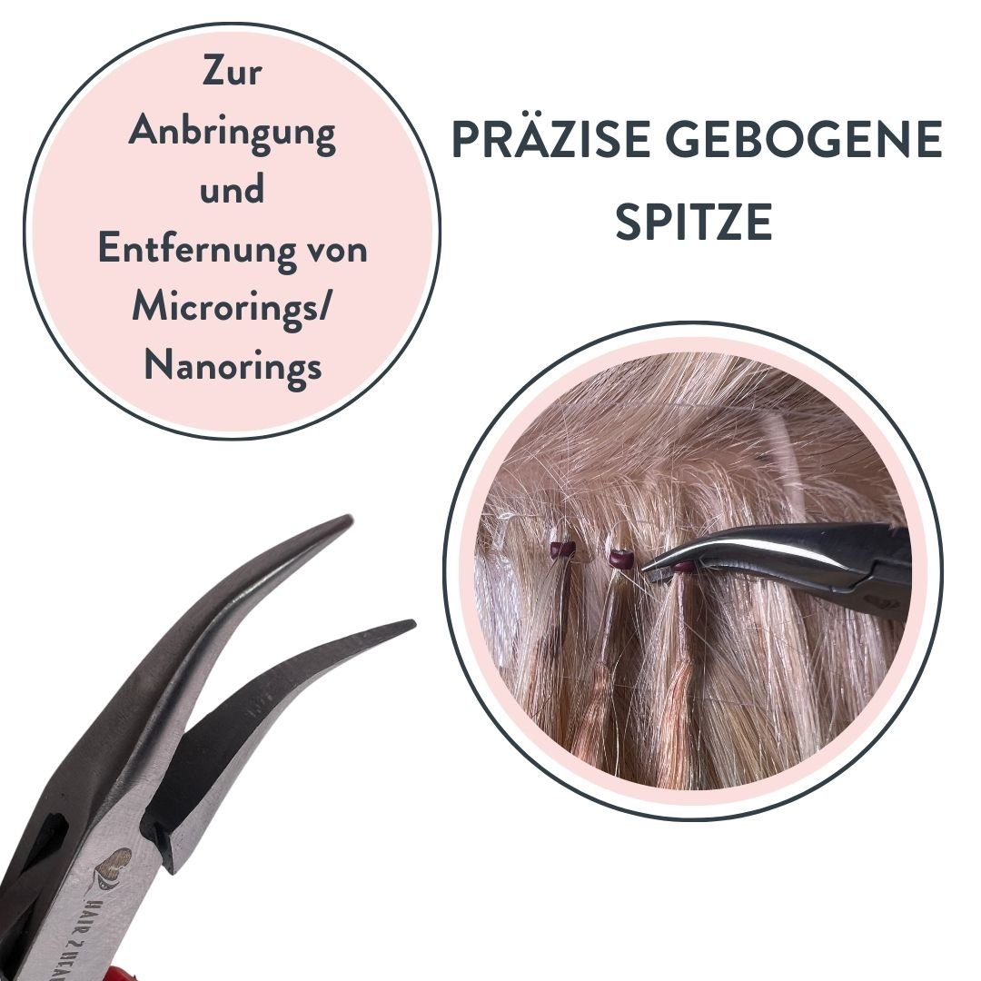 Zange für Microrings für Echthaar Extensions - Hair2Heart