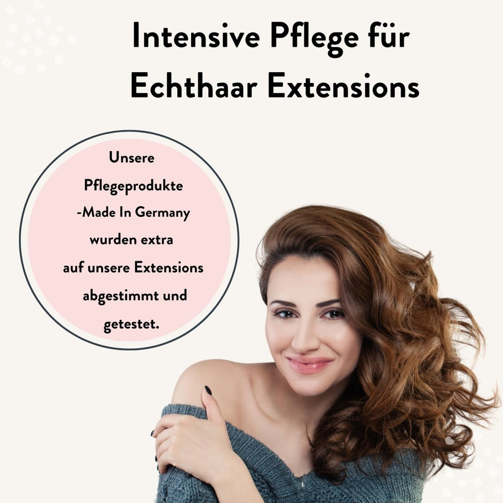 Pflegeset für Extensions aus Echthaar - Hair2Heart