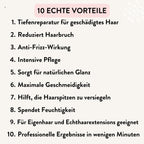 Pflegeset für Extensions aus Echthaar - Hair2Heart