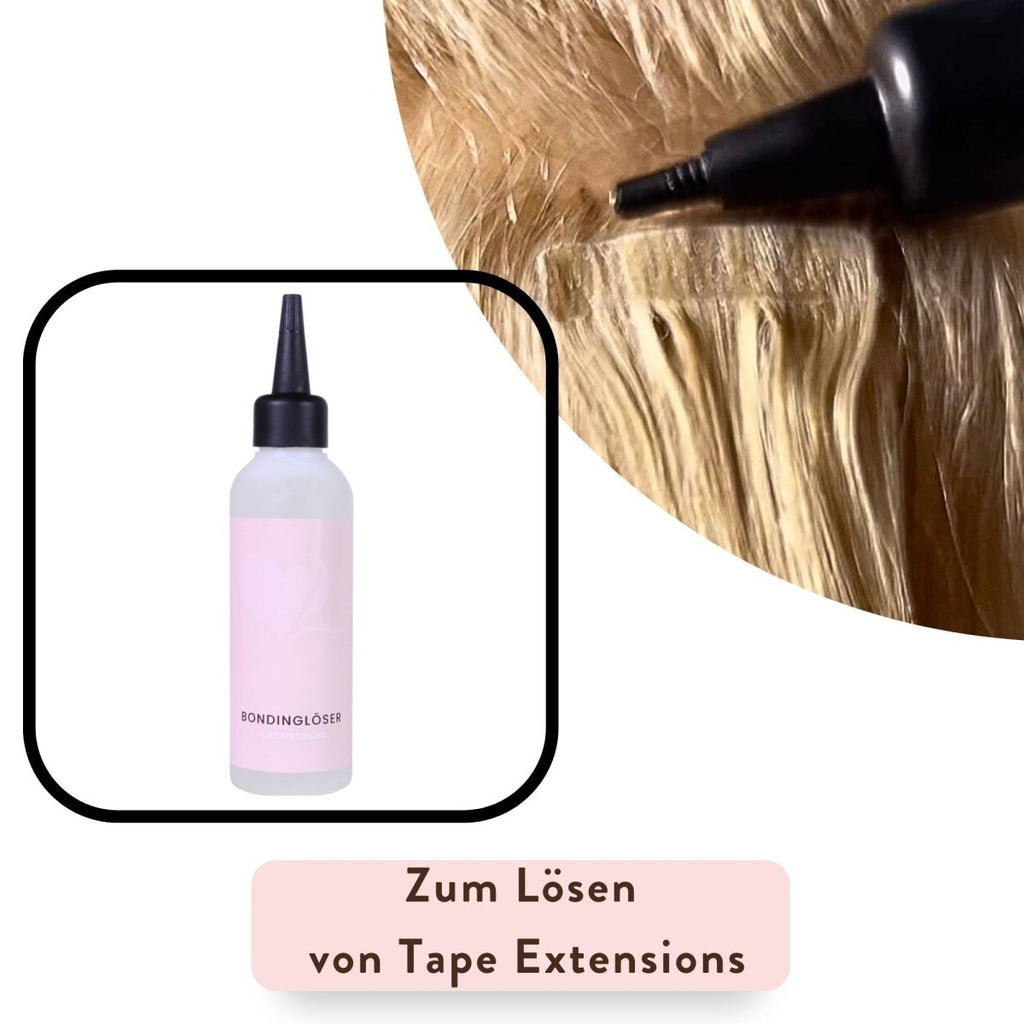 Remover-Set für Tape Extensions Löser Kamm Shampoo Ersatztapes - Hair2Heart
