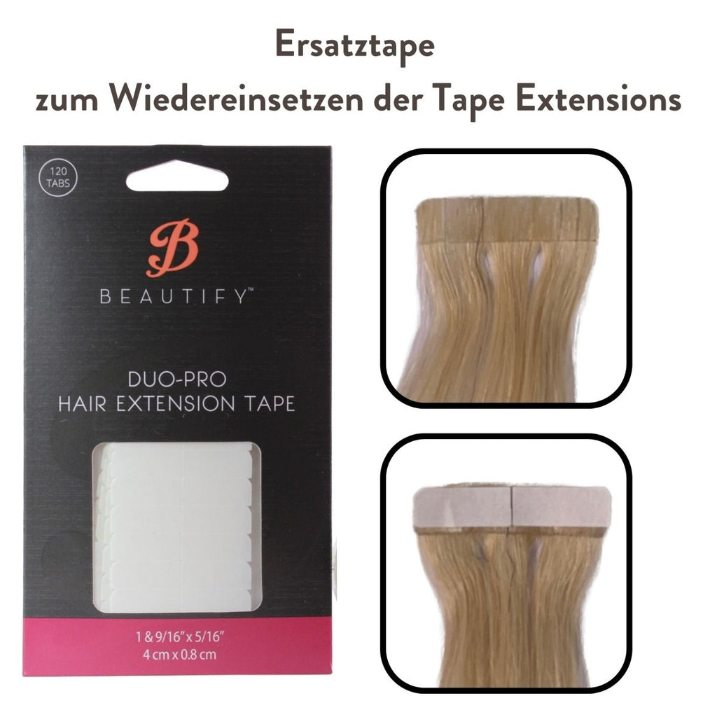 Remover-Set für Tape Extensions Löser Kamm Shampoo Ersatztapes - Hair2Heart