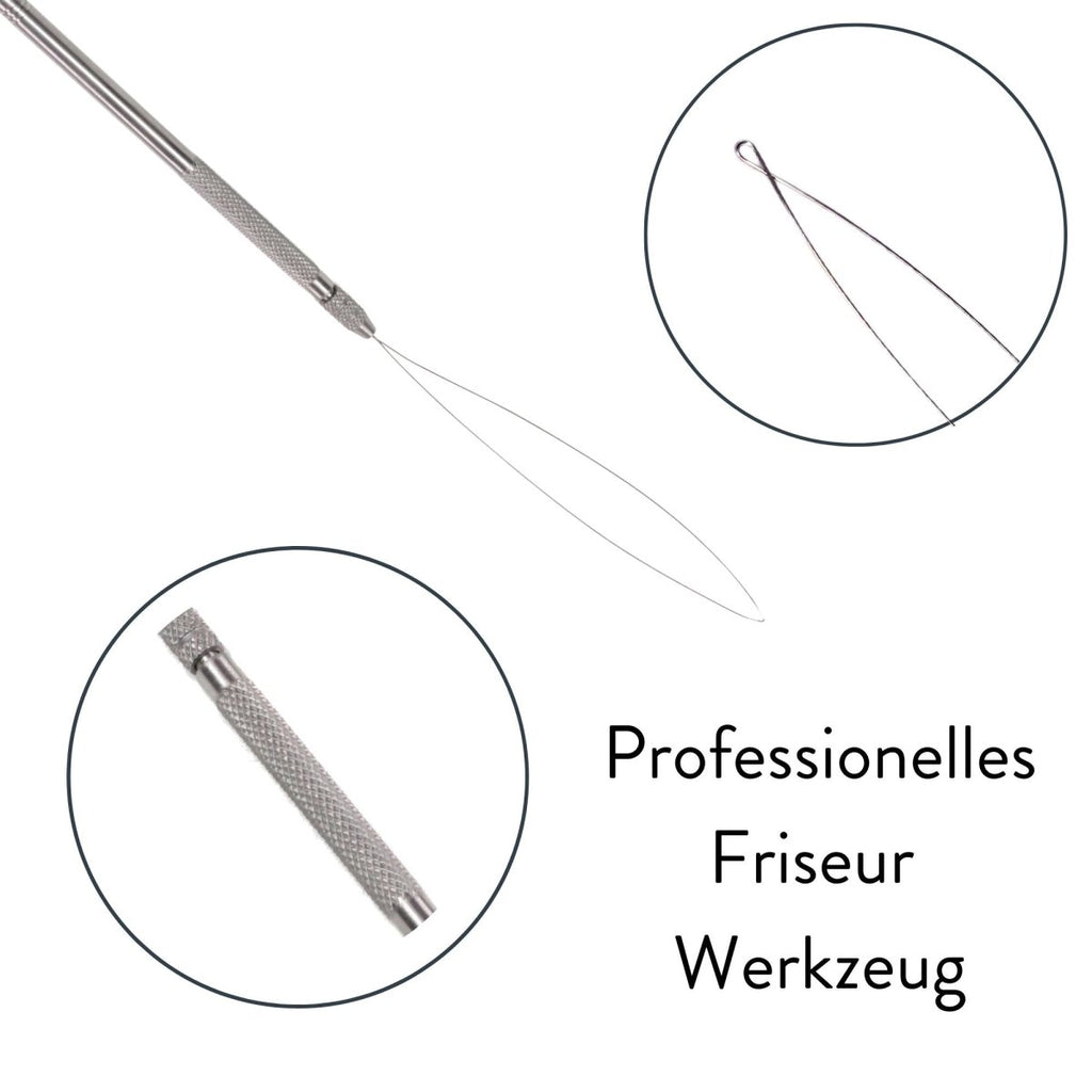 Einfädler für Microring oder Nanoring Extensions - Hair2Heart