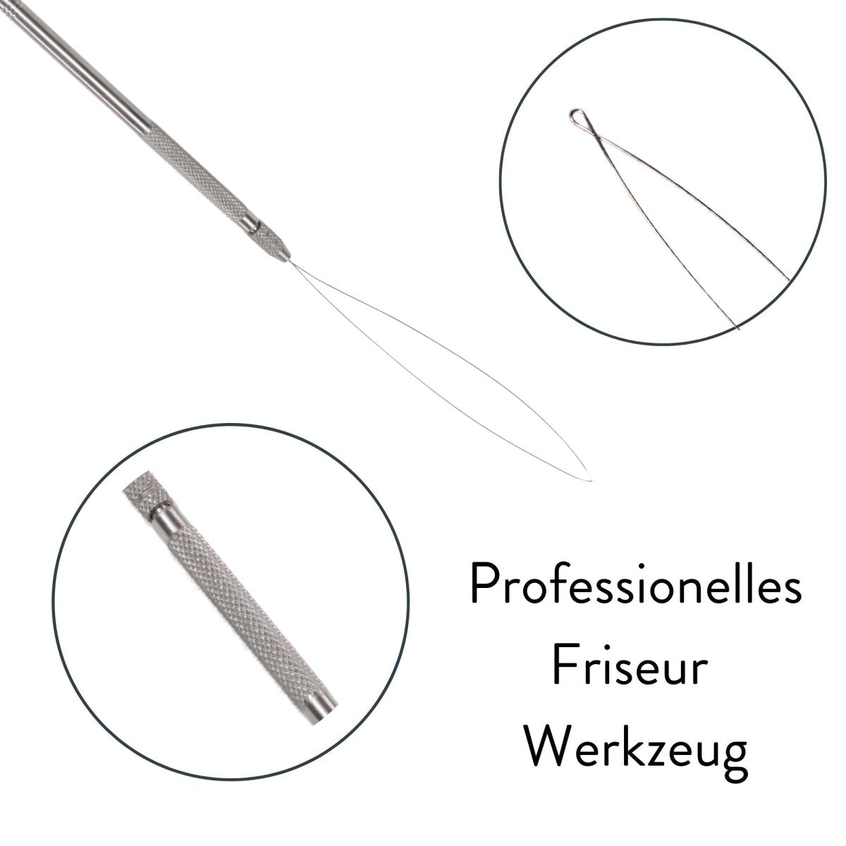 Einfädler für Microring oder Nanoring Extensions - Hair2Heart