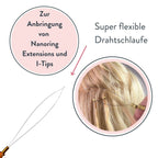 Einfädler für Microring oder Nanoring Extensions - Hair2Heart