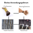 Einfädler für Microring oder Nanoring Extensions - Hair2Heart