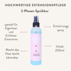 2-Phasen Sprühkur Echthaar Extensions - Hair2Heart