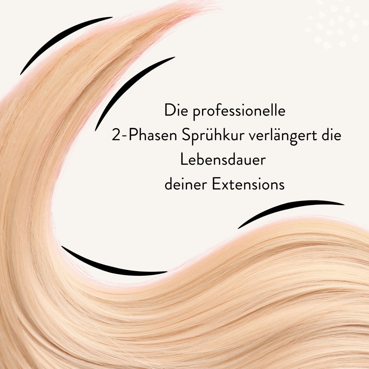 2-Phasen Sprühkur Echthaar Extensions - Hair2Heart