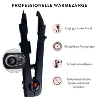 Starter Set für Bonding Extensions inklusive Wärmezange und Zubehör - Hair2Heart