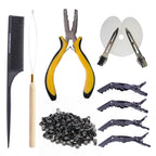 Microring Haarverlängerung Set für Microring Extensions aus Echthaar - Hair2Heart