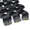 Tape extensions wavy