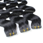 Tape Extensions gewellt aus Echthaar - Hair2Heart