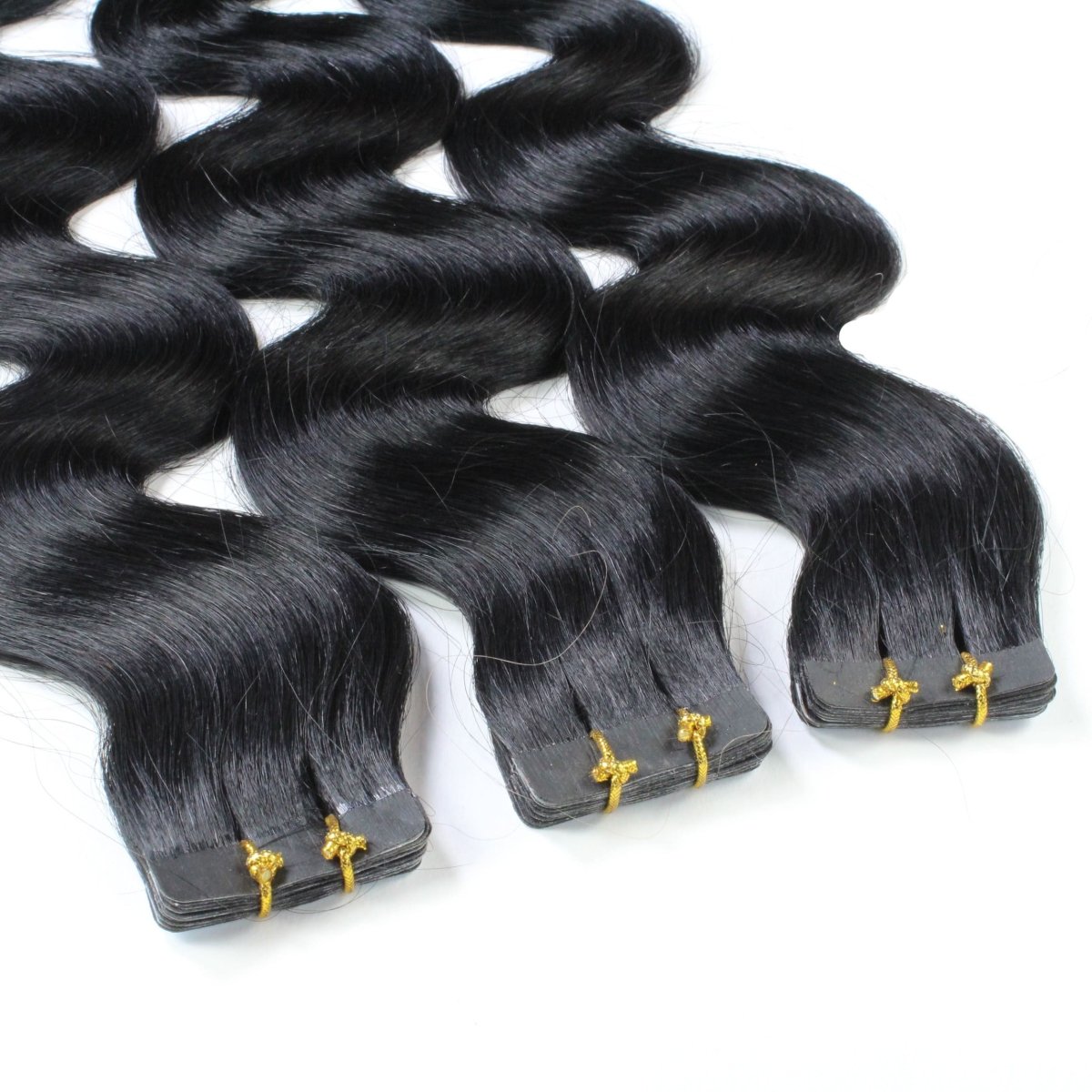 Tape Extensions gewellt aus Echthaar - Hair2Heart