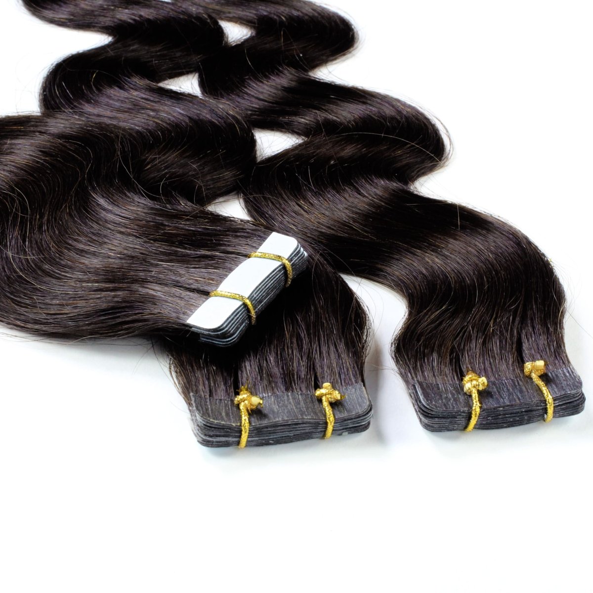Tape Extensions gewellt aus Echthaar - Hair2Heart