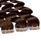 Tape Extensions gewellt aus Echthaar - Hair2Heart