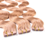 Tape Extensions gewellt aus Echthaar - Hair2Heart