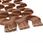 Tape Extensions gewellt aus Echthaar - Hair2Heart