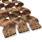 Tape Extensions gewellt aus Echthaar - Hair2Heart