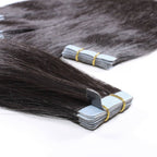 Premium Rohhaar Tape Extensions aus Remy Echthaar unbehandelt - Hair2Heart