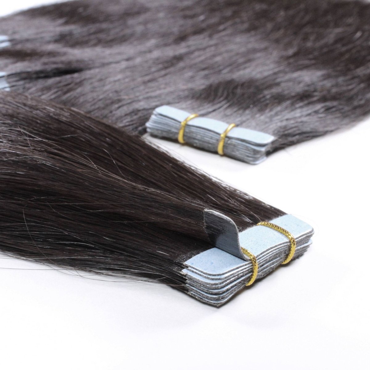 Premium Rohhaar Tape Extensions aus Remy Echthaar unbehandelt - Hair2Heart