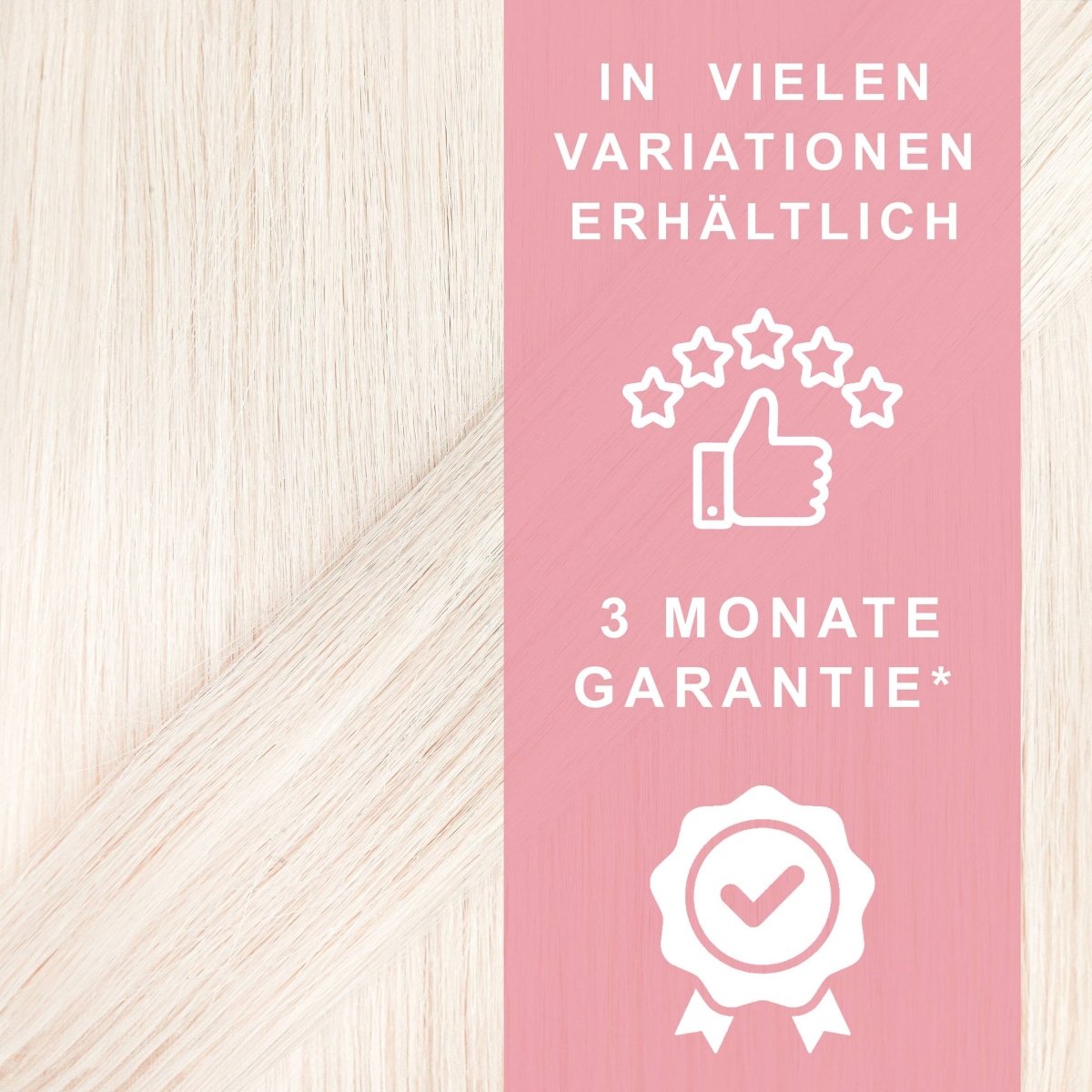Premium Tape Extensions aus Remy Echthaar - Hair2Heart