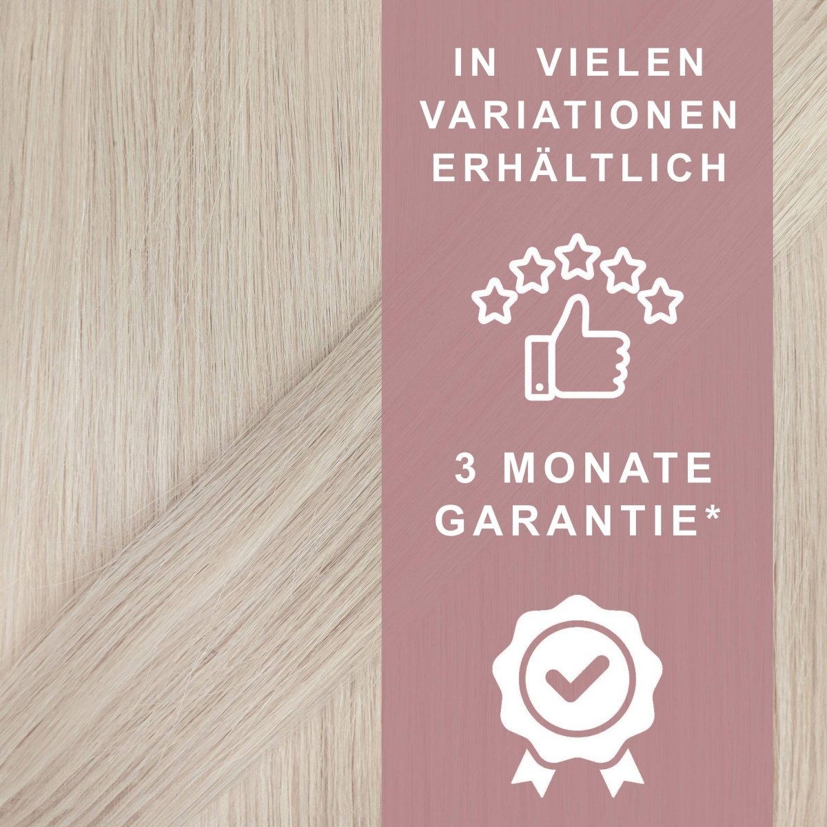 Premium Tape Extensions aus Remy Echthaar - Hair2Heart