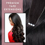 Premium Tape Extensions aus Remy Echthaar - Hair2Heart
