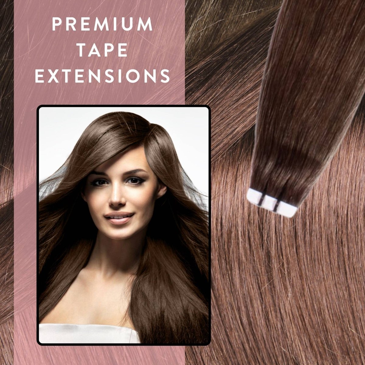 Premium Tape Extensions aus Remy Echthaar - Hair2Heart