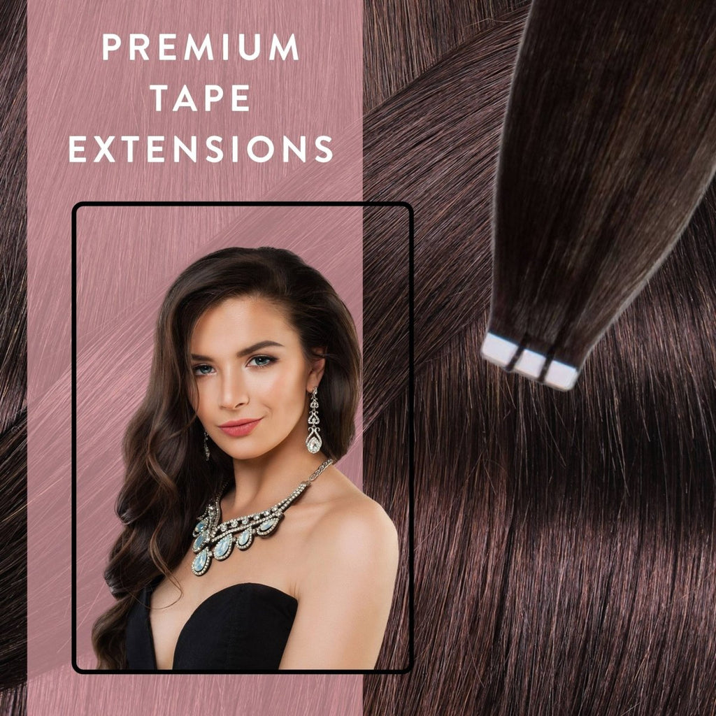Premium Tape Extensions aus Remy Echthaar - Hair2Heart