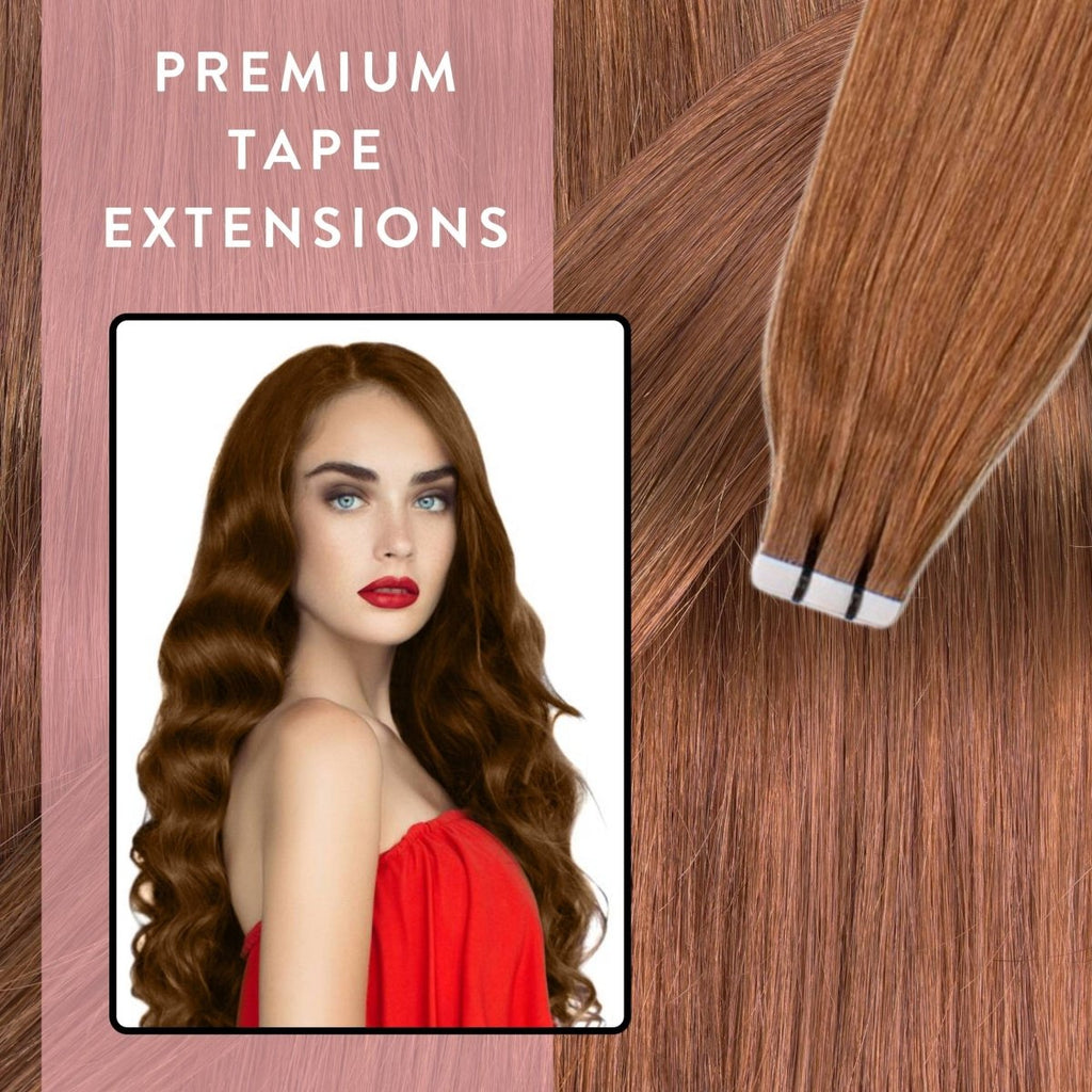 Premium Tape Extensions aus Remy Echthaar - Hair2Heart