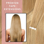 Premium Tape Extensions aus Remy Echthaar - Hair2Heart