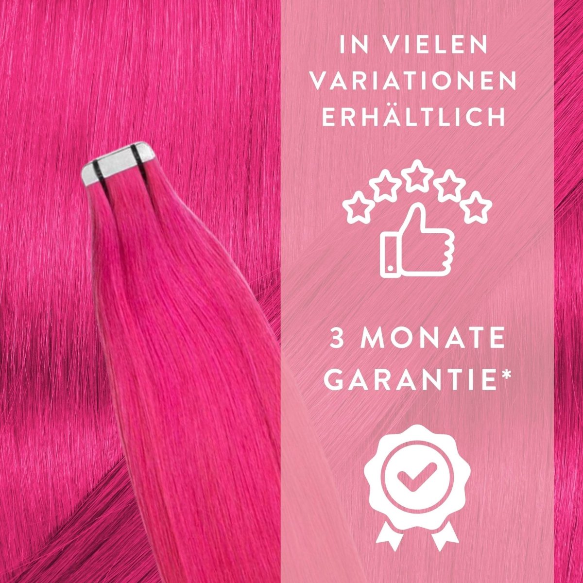Premium Tape Extensions aus Remy Echthaar - Hair2Heart