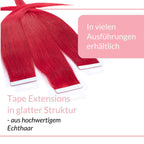 Tape Extensions glatt aus Echthaar - Hair2Heart