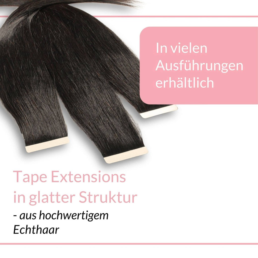 Tape Extensions glatt aus Echthaar - Hair2Heart