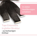 Tape Extensions glatt aus Echthaar - Hair2Heart