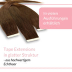 Tape Extensions glatt aus Echthaar - Hair2Heart