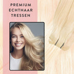 Premium Echthaartresse aus Remy Echthaar Weft Weaving - Hair2Heart