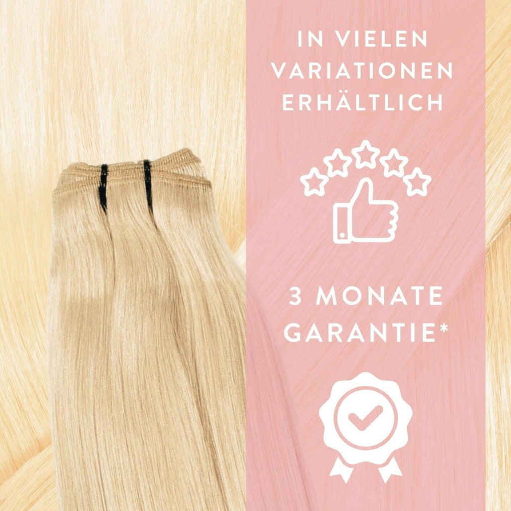 Premium Echthaartresse aus Remy Echthaar Weft Weaving - Hair2Heart