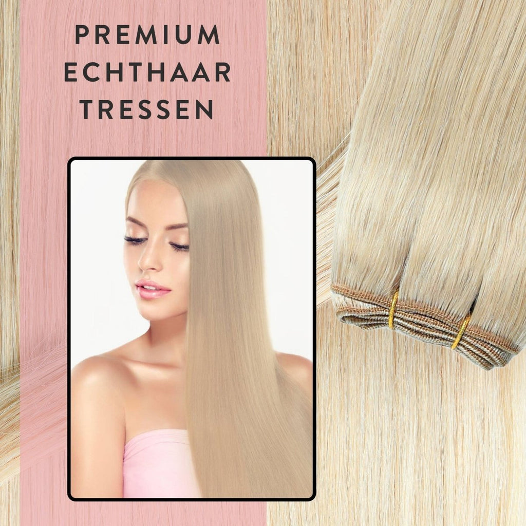Premium Echthaartresse aus Remy Echthaar Weft Weaving - Hair2Heart