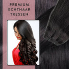 Premium Echthaartresse aus Remy Echthaar Weft Weaving - Hair2Heart